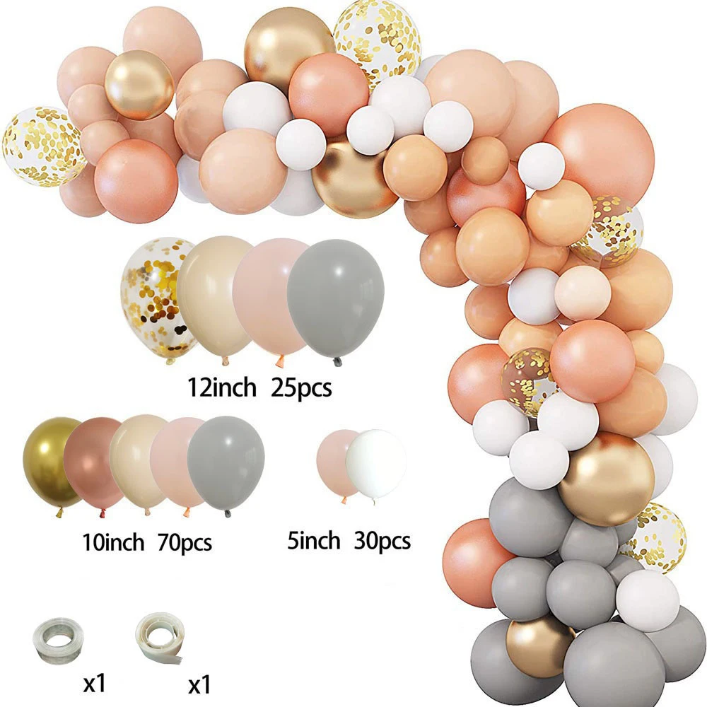 127 шт. ретро-гирлянда с воздушными шарами | Дом и сад