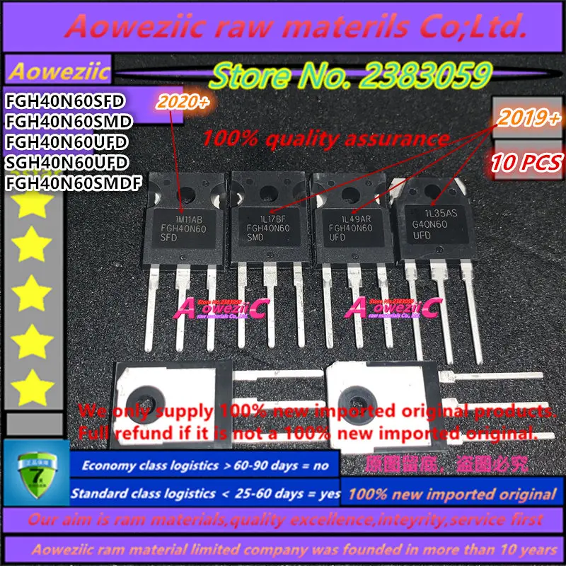 Novo Importado Originais Fgh40n60 Fgh40n60sfd Fgh40n60smd Fgh40n60ufd Sgh40n60ufd G40n60 Fgh40n60smdf To-247 Transistor 100% 40n60