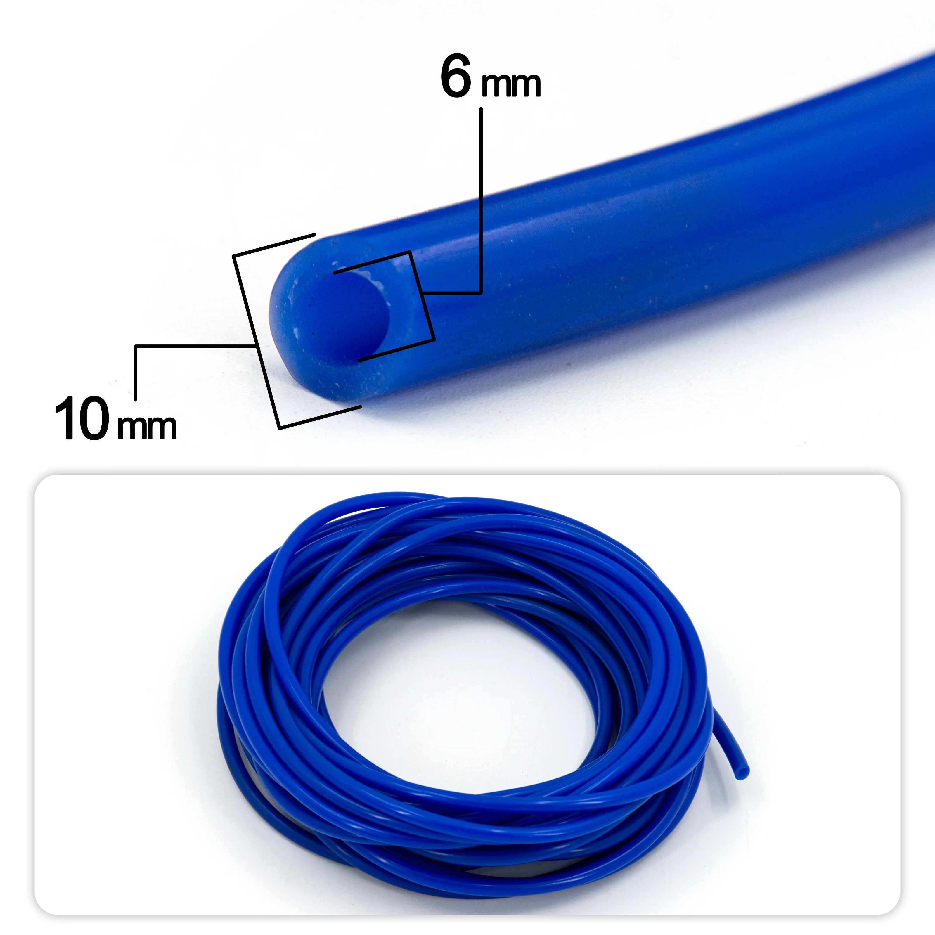1M Silicone Vacuum Tube Hose Silicon Tubing Universal 4MM 6M