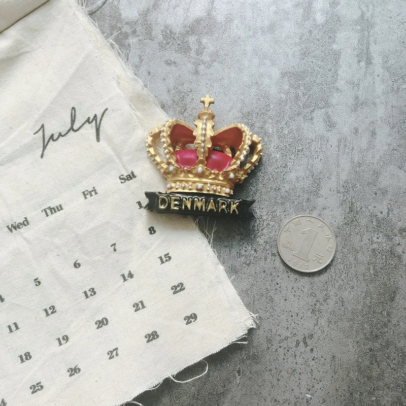 Дорожный магнит на холодильник 3D полимерный магнитный украшение для дома Дания