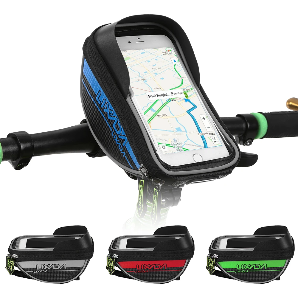 Чехол для телефона Lixada сотовый телефон на руль велосипеда чехол держатель 6in MTB