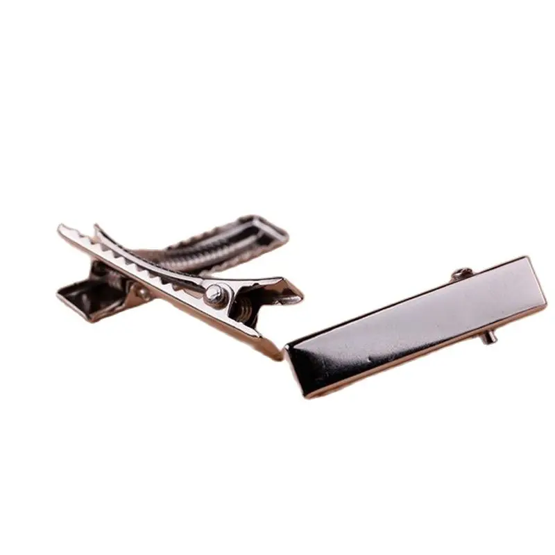 Металлическая Заколка-крокодил с одним зубцом заколка-крокодил для бантов