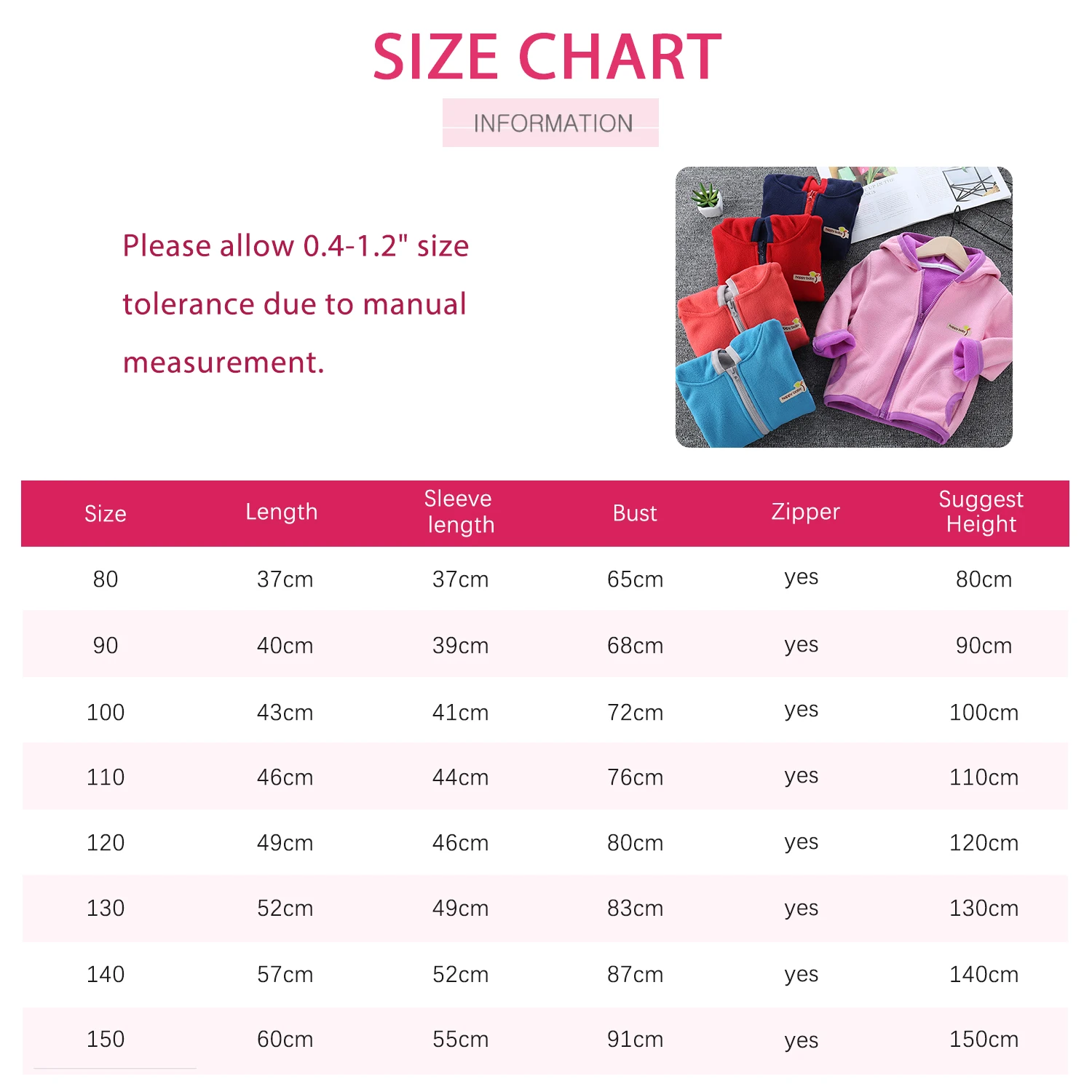 

Autumn Winter Fleece Jacket for Boys Girls Casual Children's Clothing Coat Hooded Jacket Outerwear Kids Cardigan Sweatshirt 2021