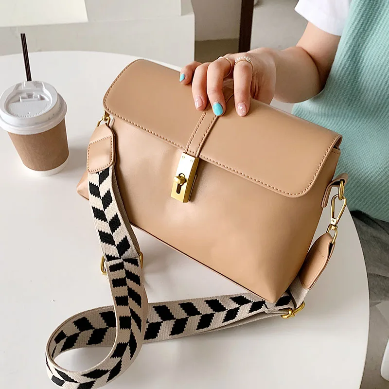 

Luxury Brand Women's Handbags Fashion Pu Leather Shoulder Bag Designer Famous Solid Color Ladies Crossbody Pack сђмки для женин