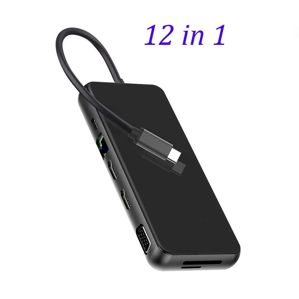 

usb- MST C, USB C HDMI- - VGA RJ45 PD USB 3,0 Thunderbolt 3