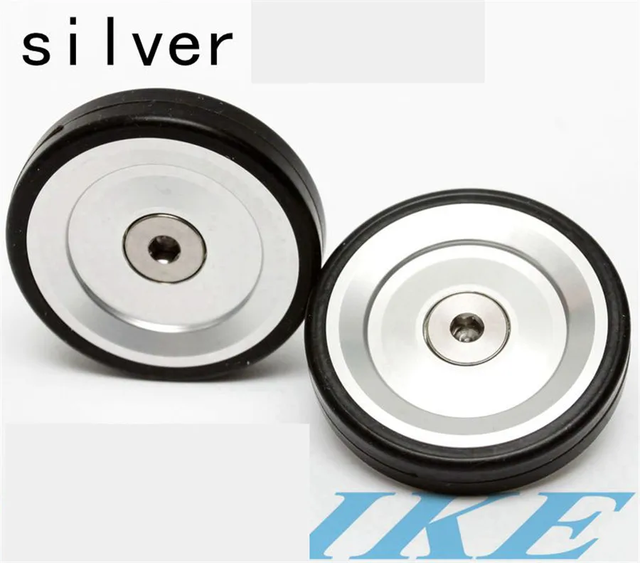 Silver 6 цветов 26g EasyWheel для Brompton Bike Easywheels стойки 46 мм алюминиевый сплав CNC легкое колесо с болтами Сверхлегкий пылезащитный - Цвет: Silver