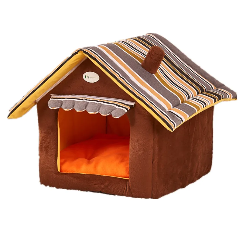 

Dog Bed House Sofa Large Cute Pet Bed Warm Soft Pet Kennel Cat Dogs House Sleeping Bag Personalized Dog Nest House Beds