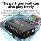 Преобразователь цифрового аудиосигнала в аналоговый, Bluetooth 5,0, оптический Toslink, коаксиальный сигнал в RCA RL, декодер звука, усилитель ЦАП SPDIF ATV