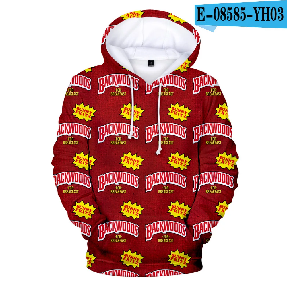 

Luxury Novelty Kawaii backwoods 3D print Hoodies Sweatshirts Men/Women Youthful Sweatshirt Adult/Child Trendy Leisure Pullovers