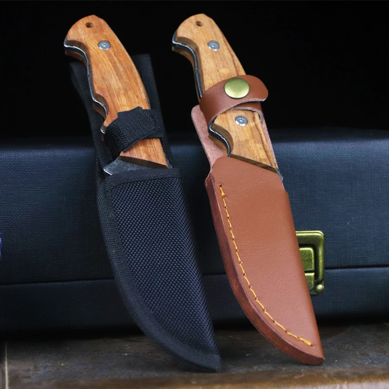 Инструмент для выживания в джунглях DEHONG высокой твердости маленький Боуи