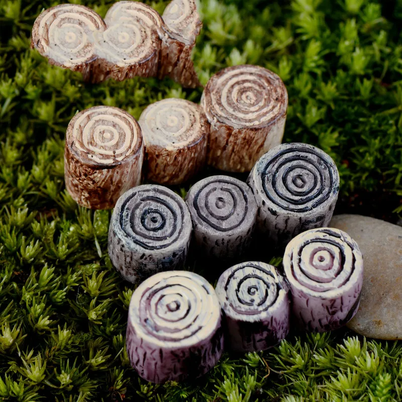 10 шт. миниатюрная модель моста для деревьев сказочные садовые миниатюры из смолы