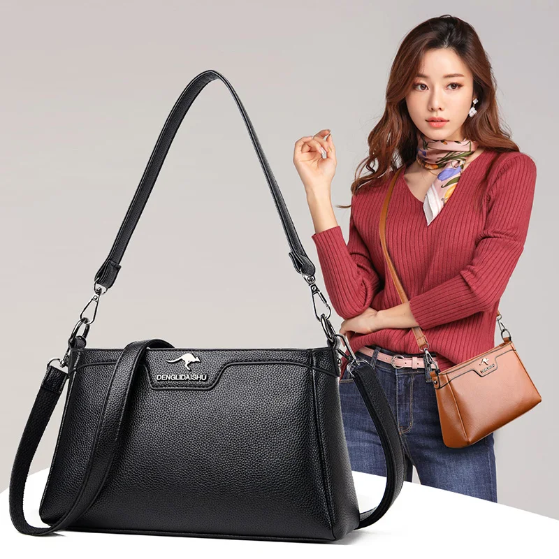 Fashion Ladies Hand Crossbody Bags for Women Famous Brand Leather Shoulder Bag Female New Luxury Handbags Women Bags Designer