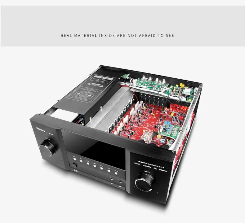 НОВЫЙ усилитель домашнего кинотеатра X-800 HDMI 4K HIFI Bluetooth 5.1 800 Вт 3D оптоволоконный