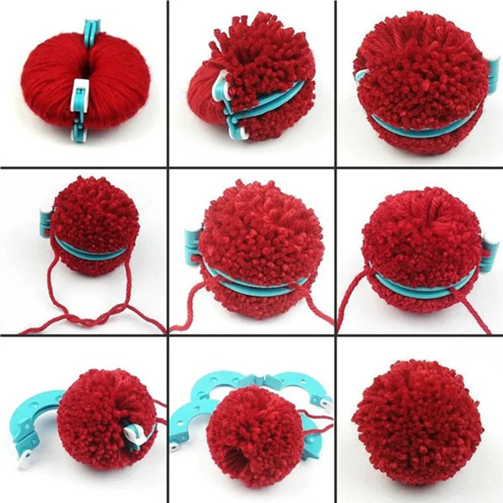 4 размера пушистый шар тканевый производитель бытовой DIY Ремесло Вязание Шерсть