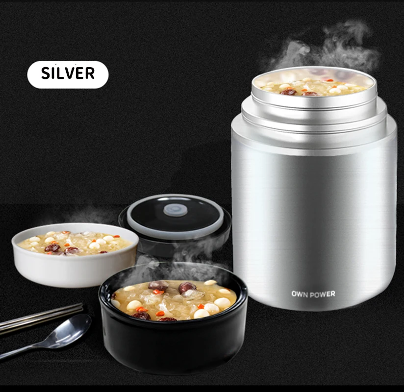 Термос для супа из нержавеющей стали OWNPOWER переносной контейнер еды большой