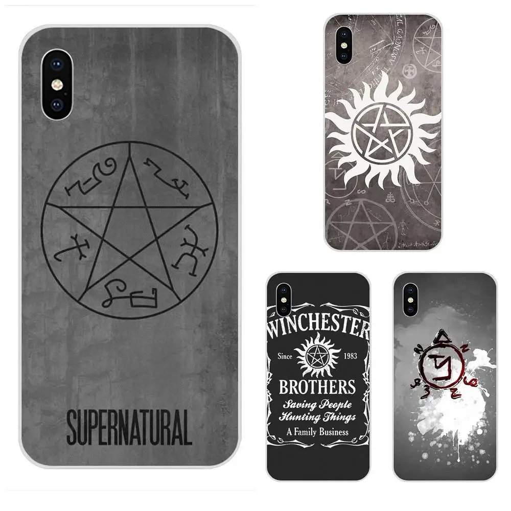 Чехол для телефона из ТПУ семейный бизнес супернатуральный Xiaomi Redmi Mi 4 7A 9T K20 CC9 CC9e