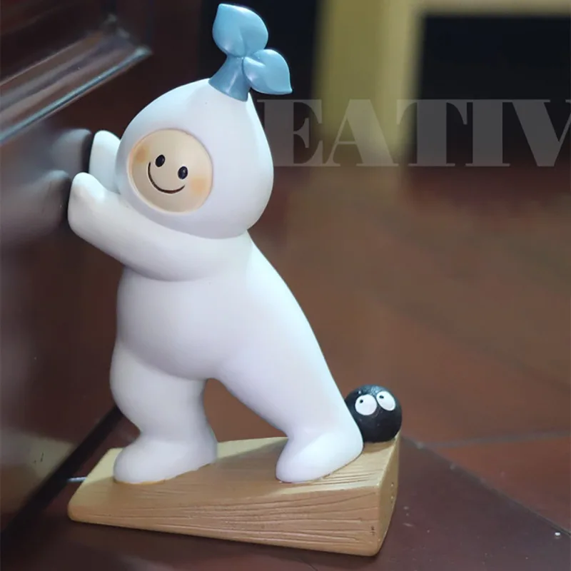 

Creative Door Block Anti-Collision Anti-Door Hind, Cute Resin Decoration Shutter Wedge Card Door Holder Table Summer new style
