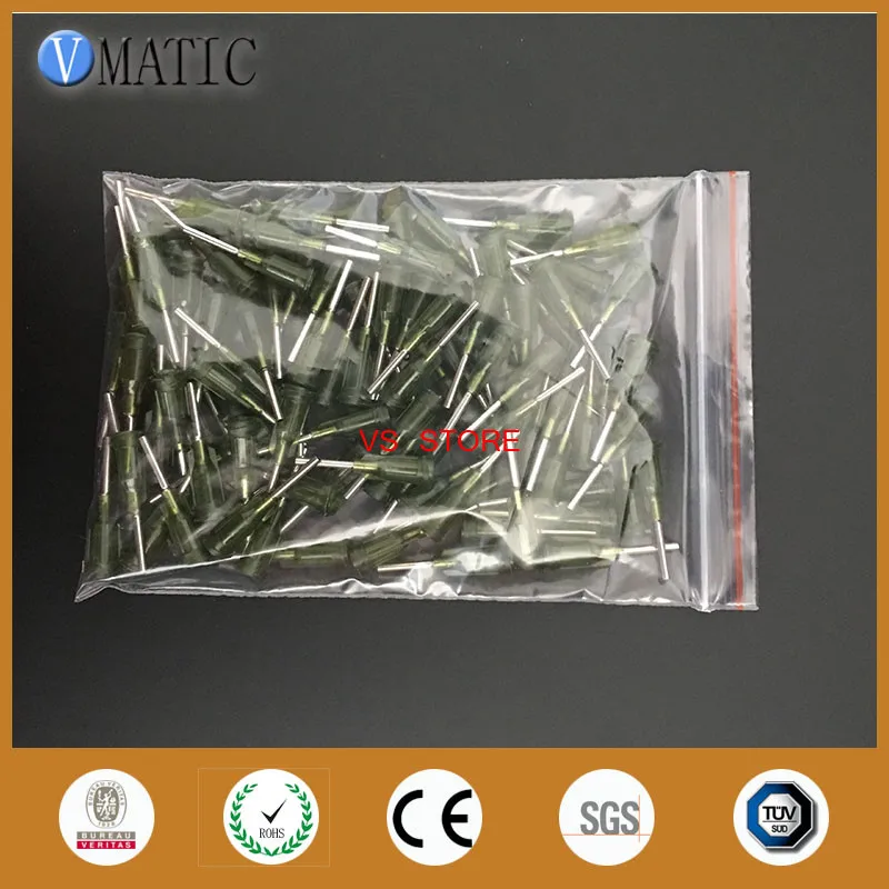 Free Shipping 100Pcs 14G 0.5'' Stainless Steel Tip Dispensing Needles Syringe Needle Tips 1/2 Inch | Обустройство дома