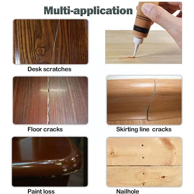 1pc Furniture Repair Cream Wood Refinishing Complementary Paint Beautifying Floor Agent Color Paste H7E4 | Краска для картин по