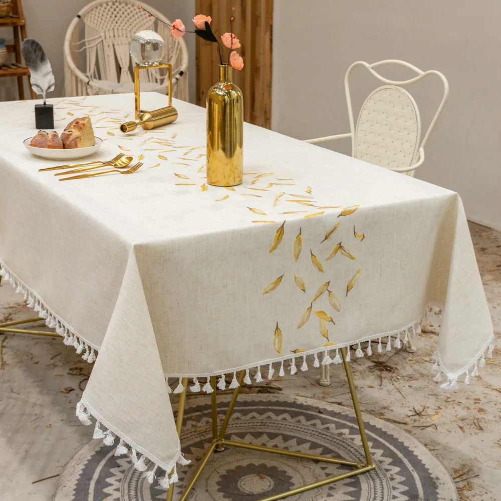 Скатерть Кантри Стиль плед Печать прямоугольник стол с квадратной крышкой