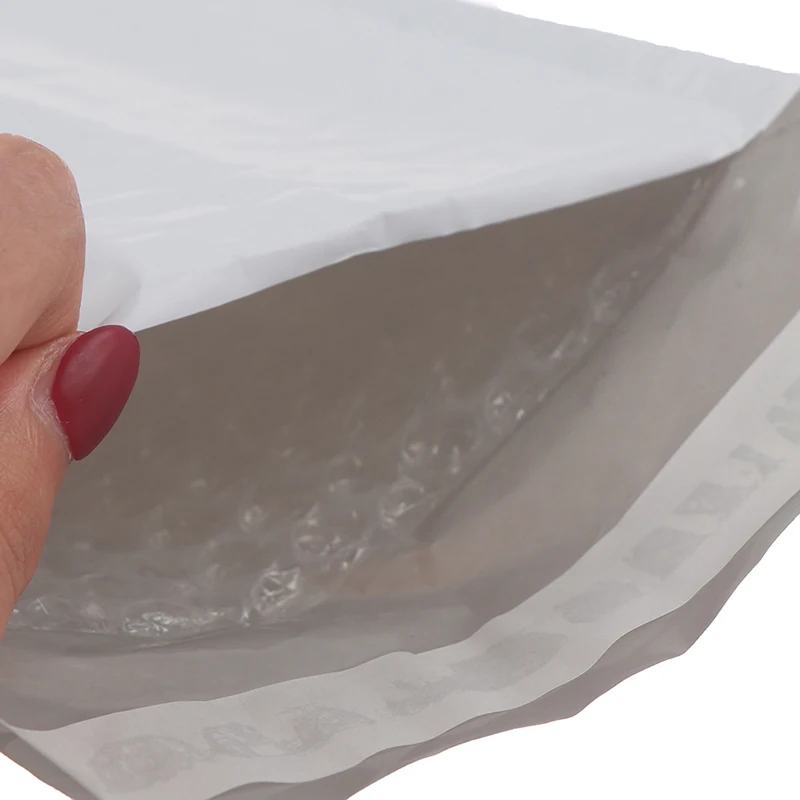 

10x White Bag Foam Envelope Foam Foil Office Packaging Envelope Moistureproof Vibration Bag