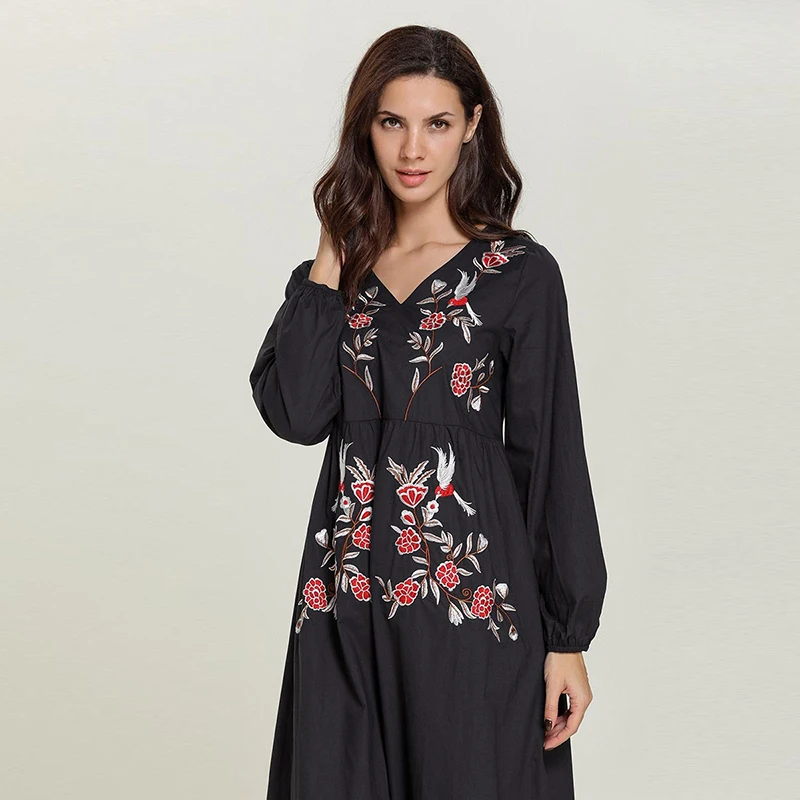 

Abaya Kaftan Dubai Hijab Muslim Arabic Dress Turkey Islamic Vestidos Arabes Plus Size Pakistani Dress Robe Arabe Musulmane Omani