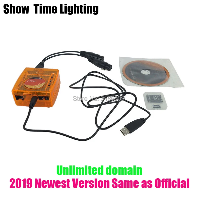 Продвижение Sunlite Suite2 FC DMX USD контроллер имеет 1536 каналов pro для DJ партии