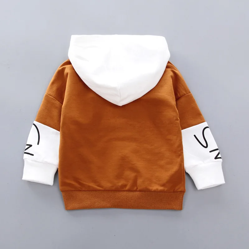 Комплект одежды модная толстовка с капюшоном и штаны надписью | Детская одежда