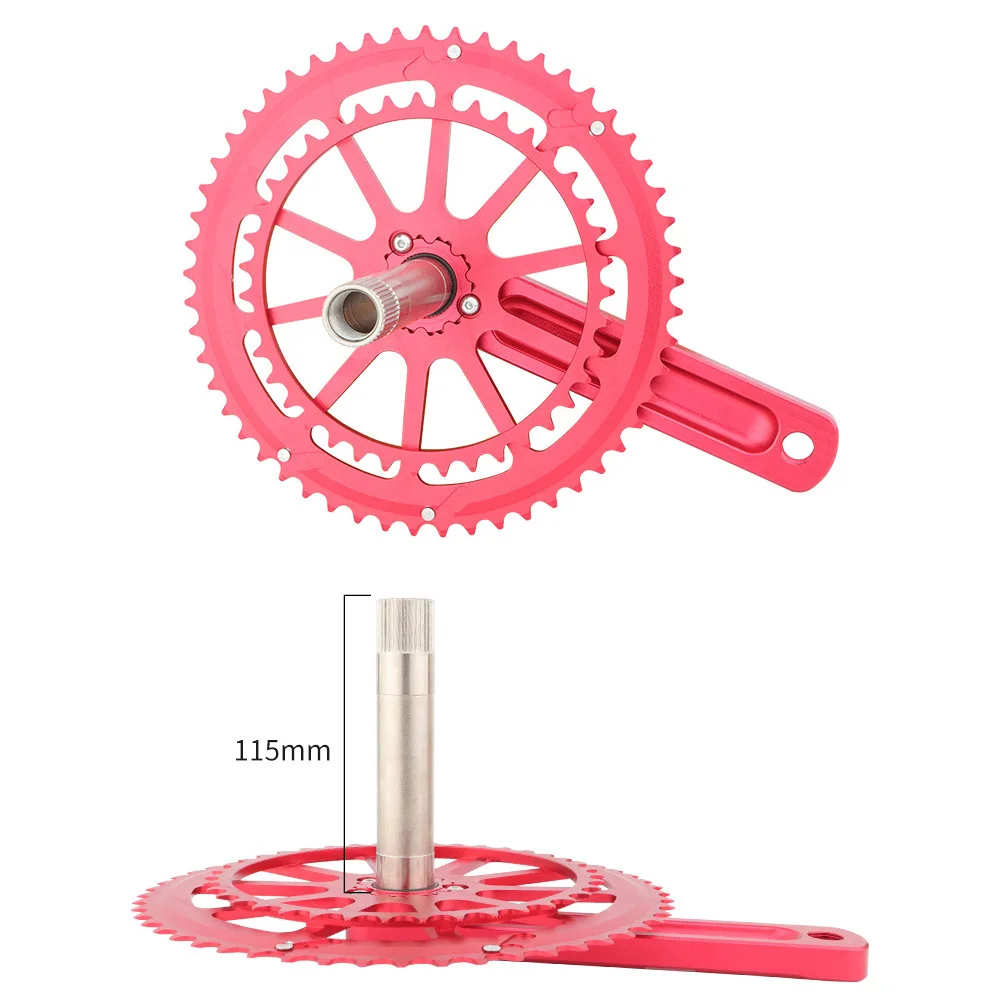 Складной велосипедный коленчатый вал из алюминиевого сплава полый двойной