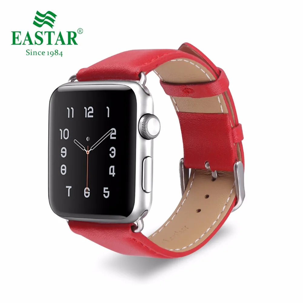 Eastar браслет для iwatch Apple Watch ремешок 42 мм 38 спортивный 40 44 серии 1 и 2 3 4 часов|leather