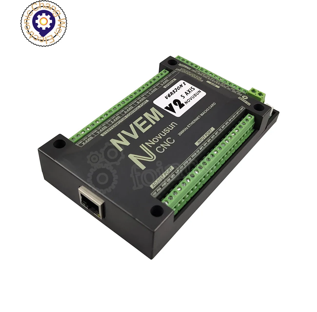 NVEM CNC Mach3 контроллер + NVMPG маховое колесо 6 осей MPG движения использует каркас