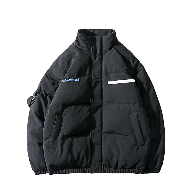 

jacket cotton-padded winter male easy leisure cotton-padded clothes collar ins wind joker handsome bread suit jacket