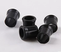 rubber tobacco smoking pipe tip grips mouthpiece bites black white pipe tools accessories 100pcslot