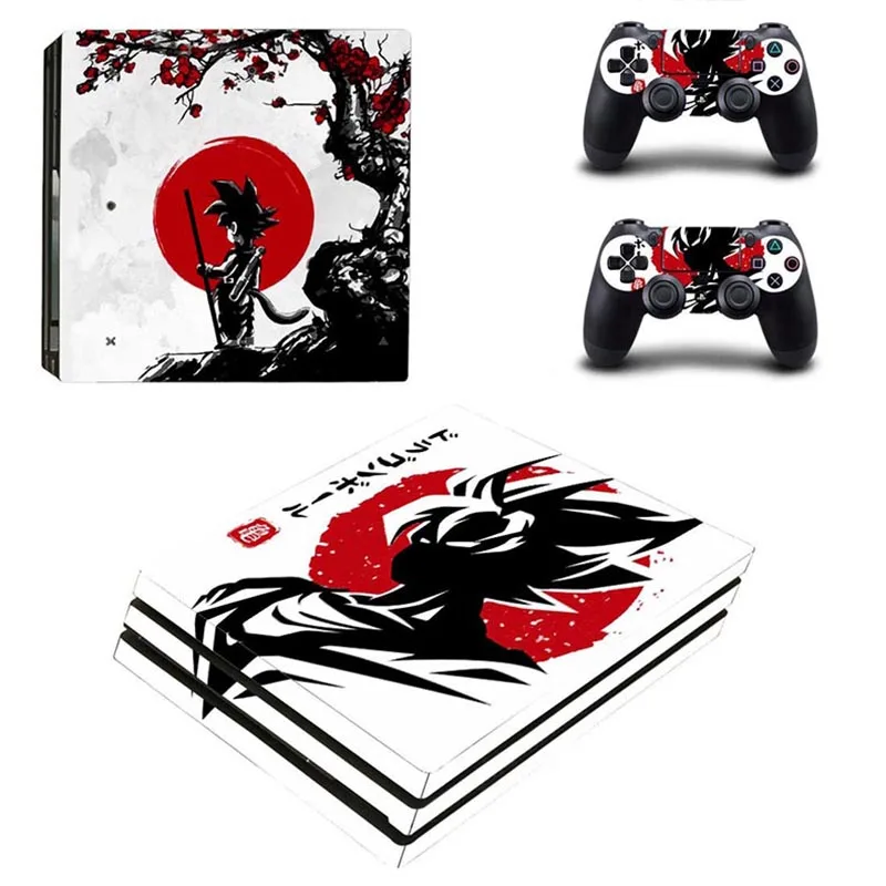 PS4 Pro наклейки Dragon Ball PS 4 Play station виниловые Pegatinas для playstation консоль и