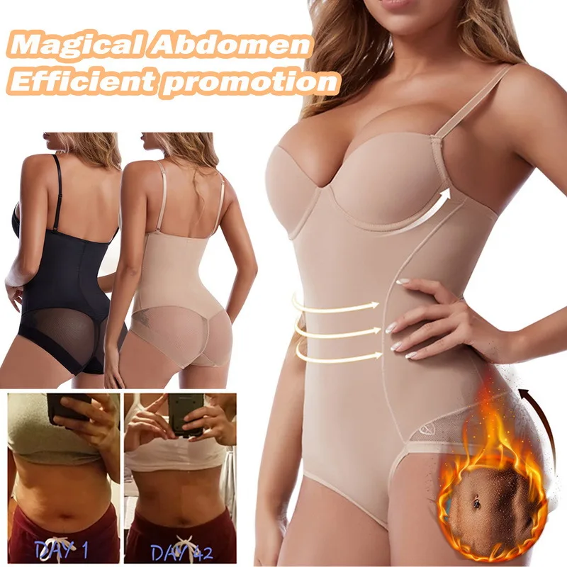 

Fajas Reductoras размера плюс Magic Full Body Shaper боди для похудения талии пояс триммер для бедра корсет для потери веса