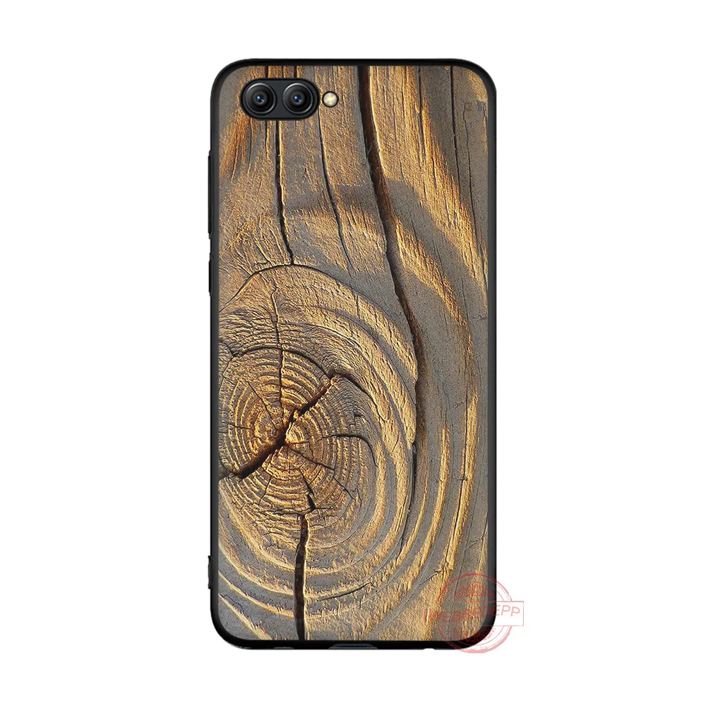 WEBBEDEPP Pattern Wood Textures Soft TPU Silicone for Honor 6A 7A 7C 7X 8A 8X 8C 9X 8 9 10 Lite 20 Pro Note |