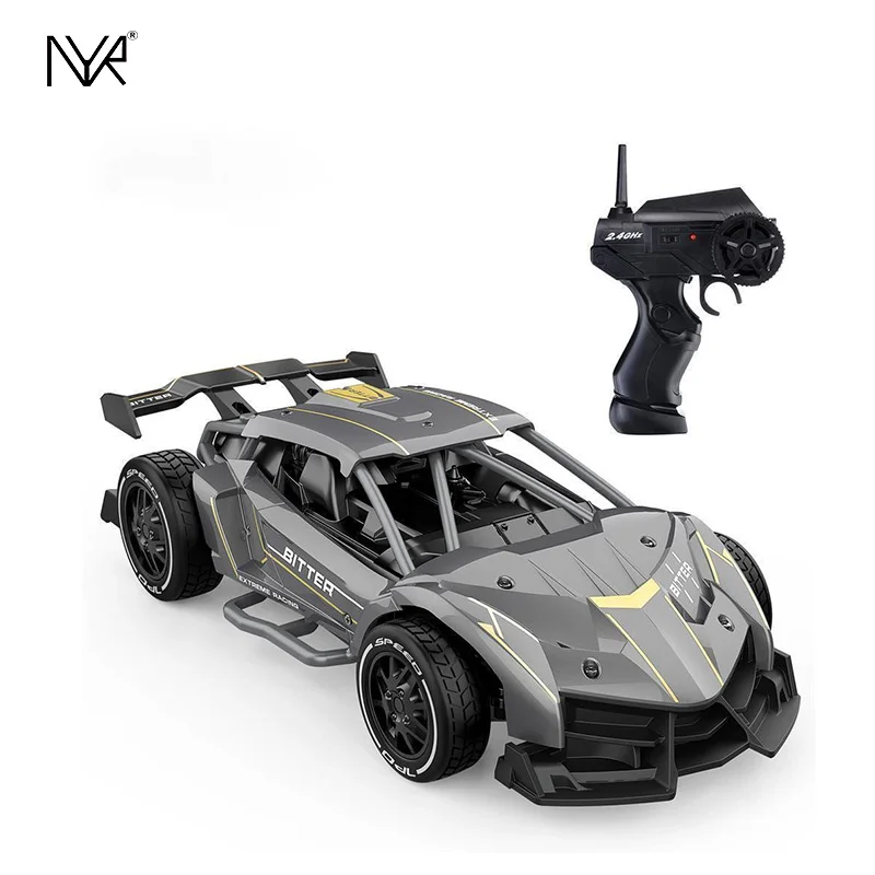 

Спортивный автомобиль NYR 1:24, высокоскоростной Электрический гоночный автомобиль с дистанционным управлением, 4WD, из алюминиевого сплава, дл...
