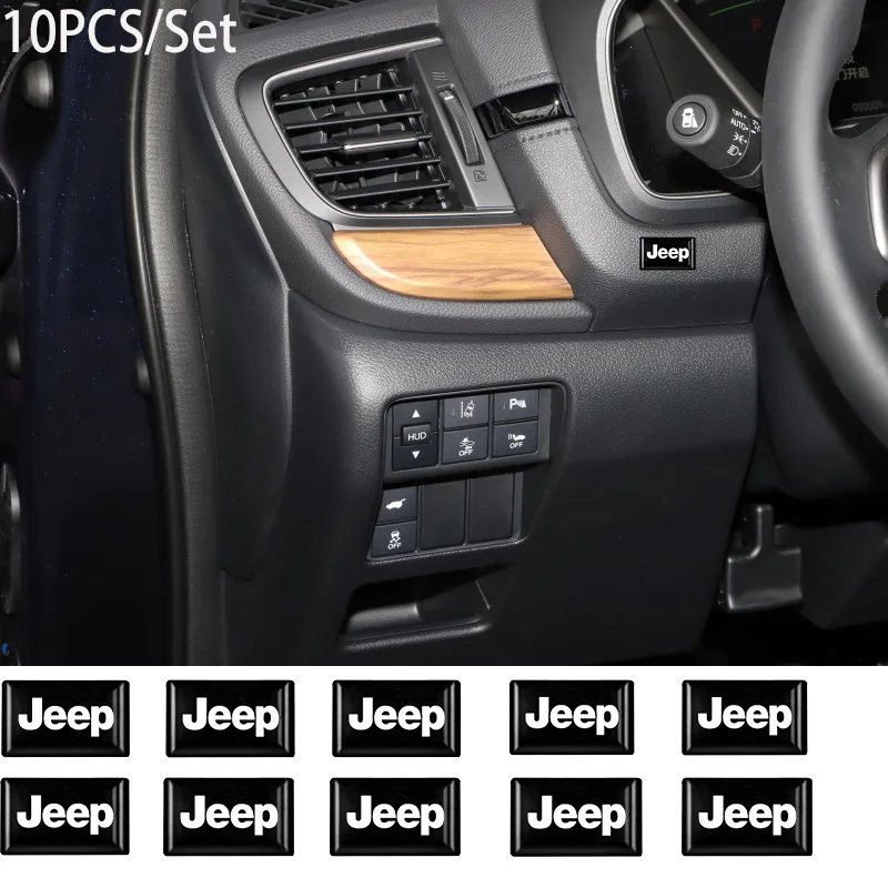 Эпоксидная наклейка на эмблему Jeep Wrangler JK Rubicon Hemt PHEV Renegade Patriot Cherokee | Автомобили и