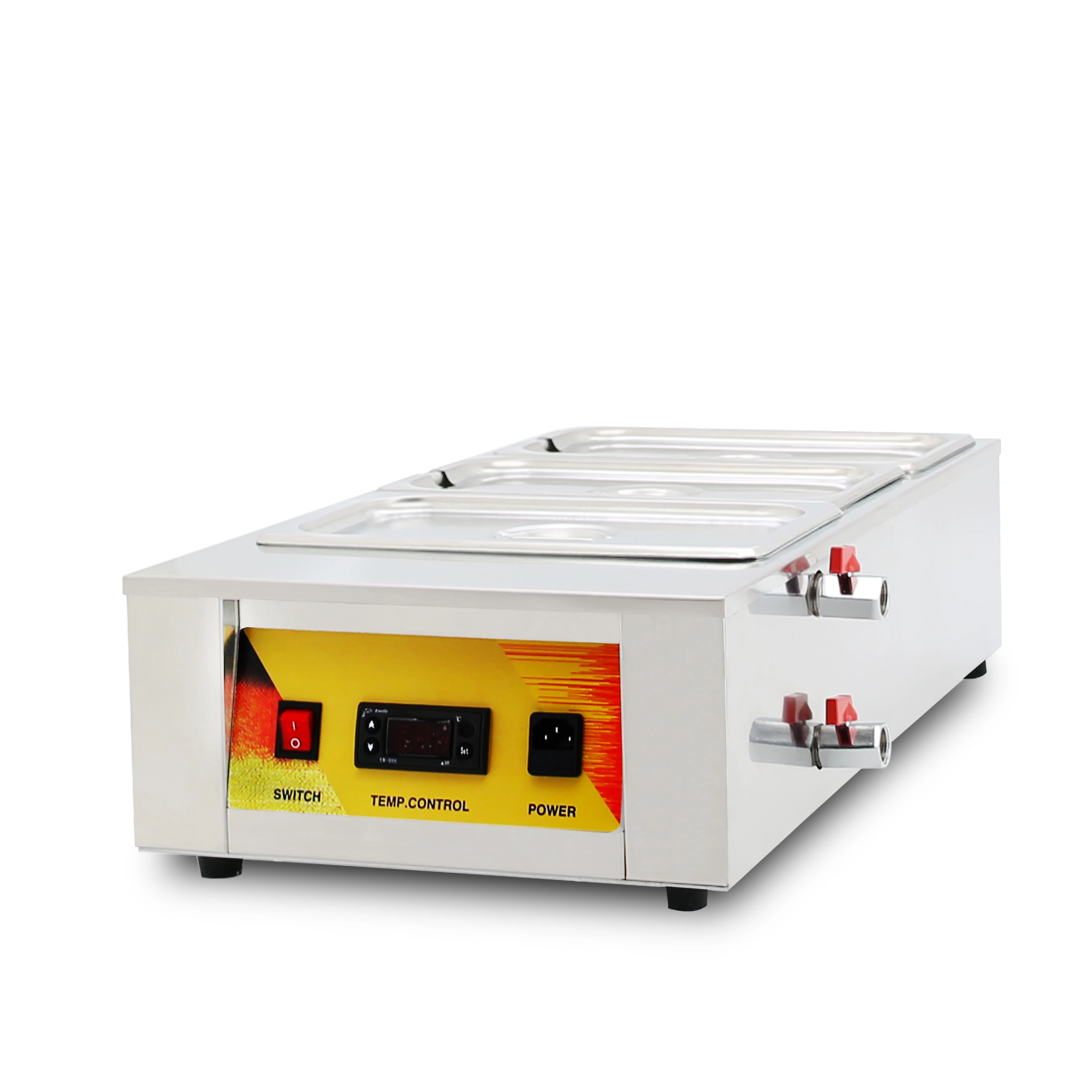 Коммерческая Машина для таяния шоколада панель с цифровым дисплеем и тремя