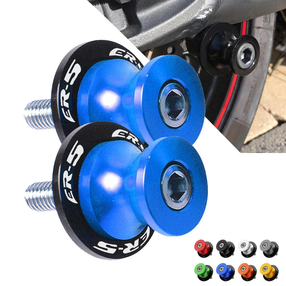 

For Kawasaki ER-5 ER 5 ER5 2004 2005 Motorcycle Swingarm Spools Slider Rear Swingarm ER-5 SwingArm Stand Screws Paddock