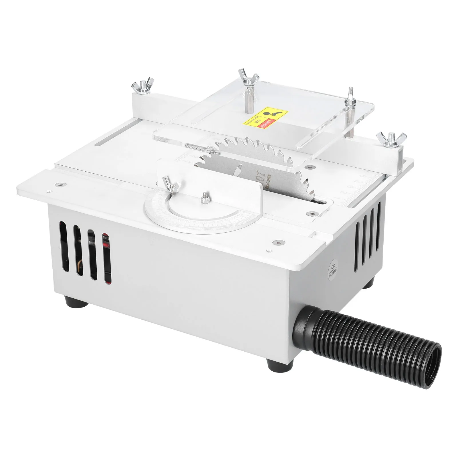 

Electric Desktop Saws T1 Mini Multifunctional Table Saw Small DIY Cutting Tool Woodworking Lathe Machine with 1.5-10mm Collet