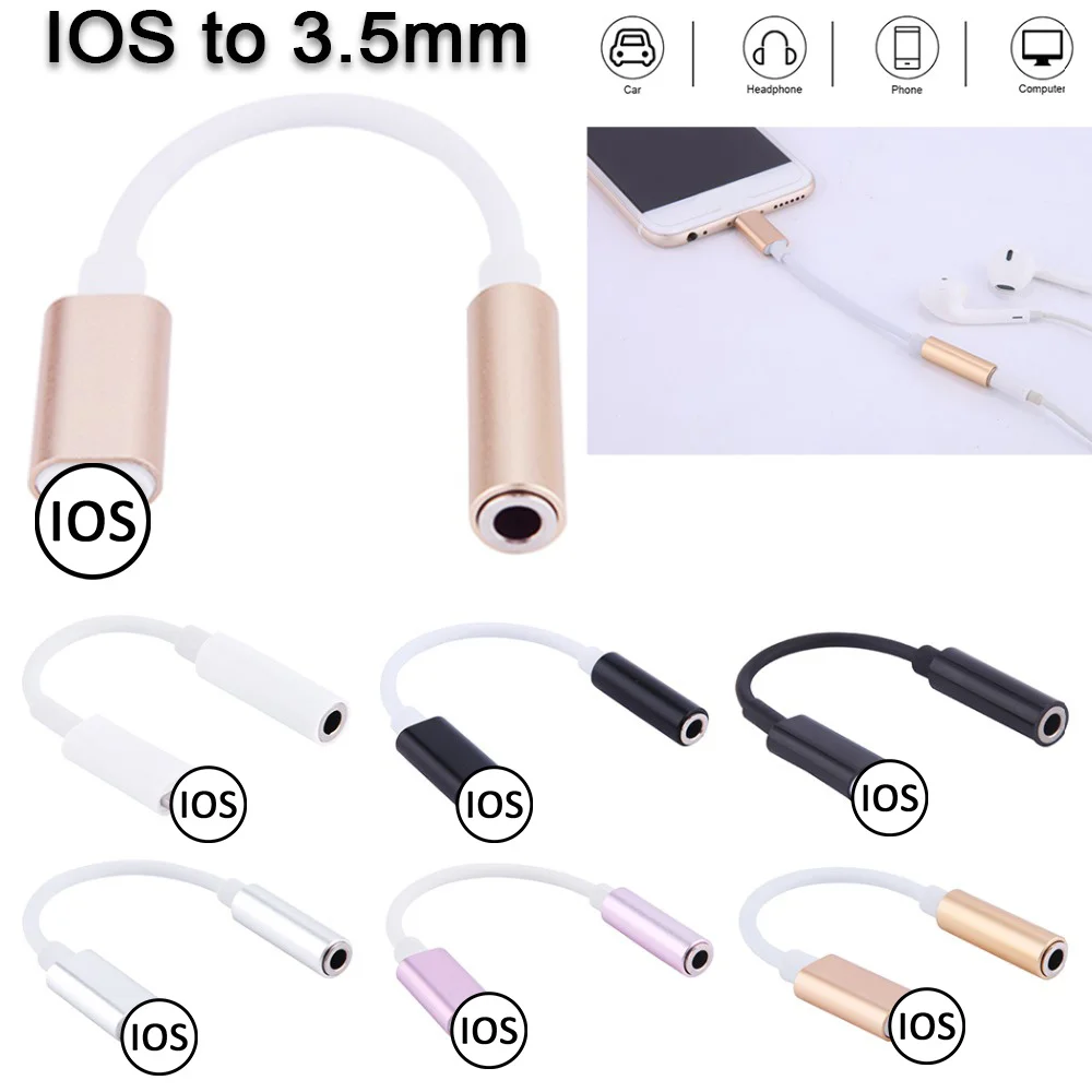 Переходник для наушников на аудиоразъем 3 5 мм переходник IOS IPhone SE/11 Pro Max
