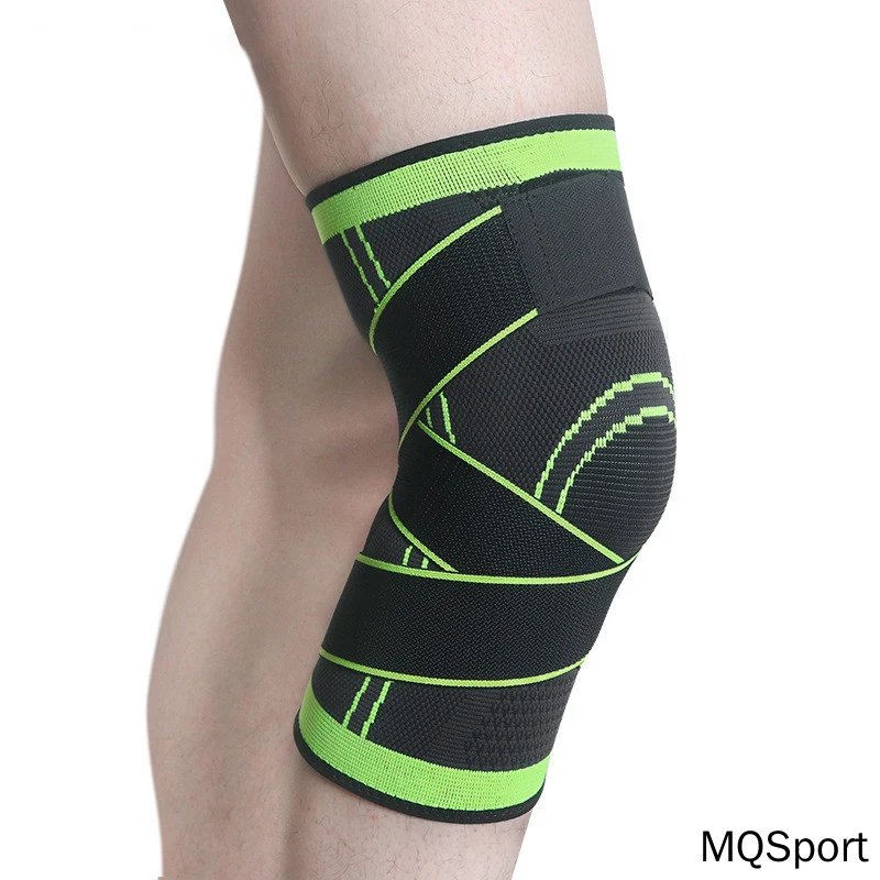 

Fitness Sports Pressurized Knitted Breathable Bandage Knee Pads Running Bycling Basketball Outdoor Mountain Climbing Protector