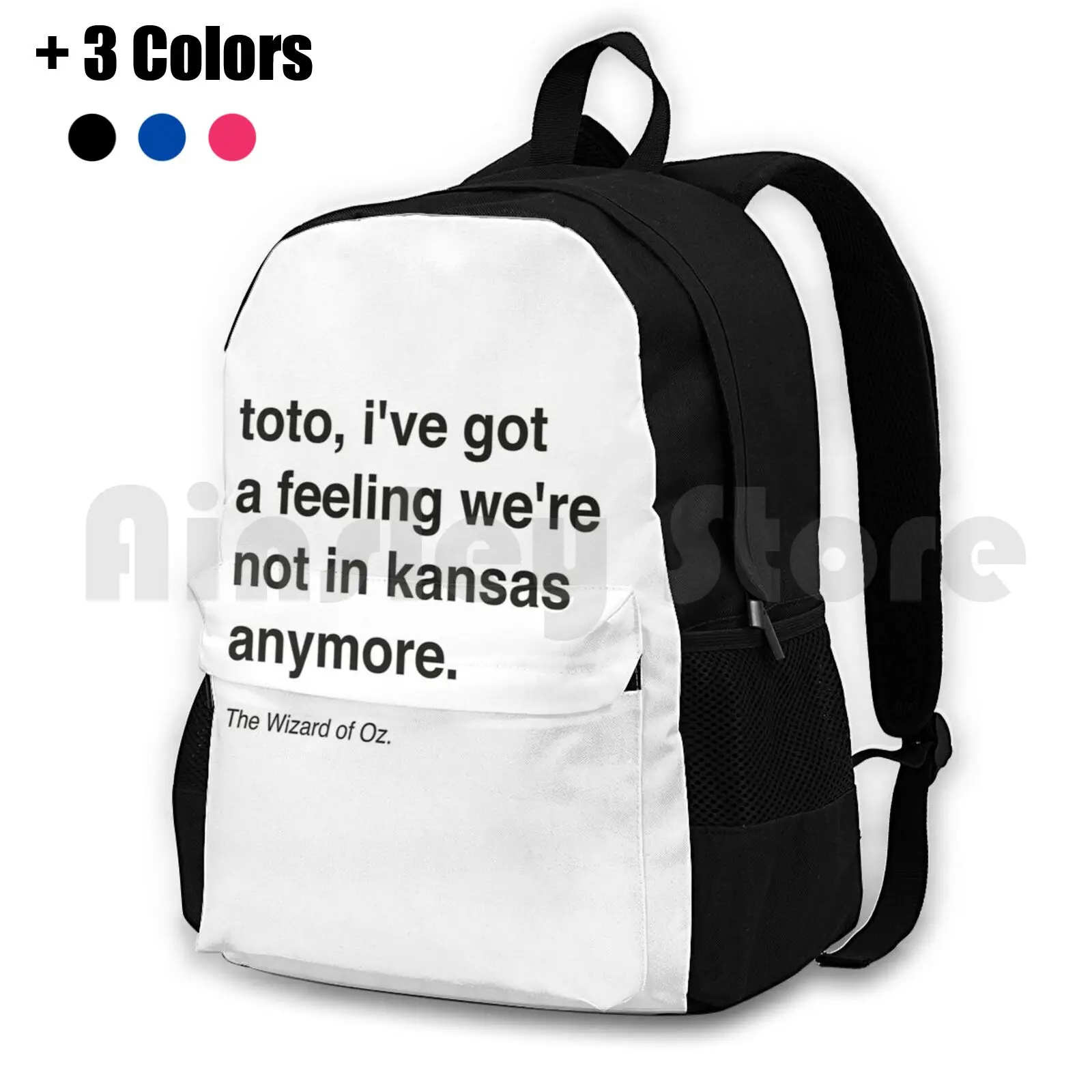 

Toto-Outdoor Hiking Backpack Riding Climbing Sports Bag Movies Movie Toto Oz Wizard Cinema Cult Movie Culture Magic Red Shoes