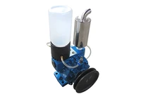 vacuum pump for cow milking machine milker bucket tank barrel