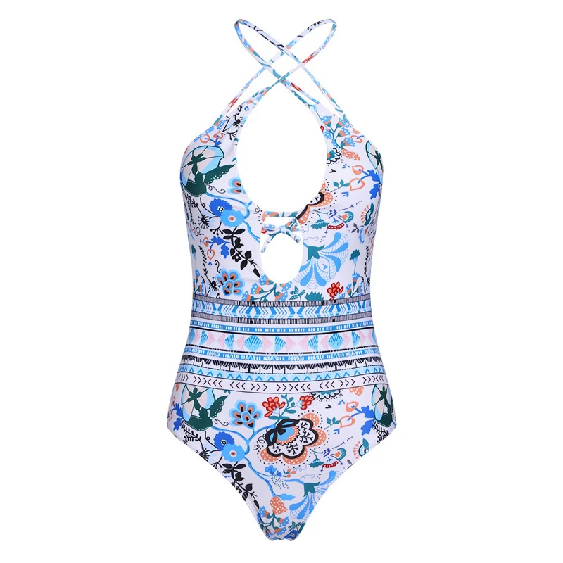 

2020! Sexy One Piece Swimsuit For Women, New for Floral Printed Monokini Swimsuit, Bathing Suit