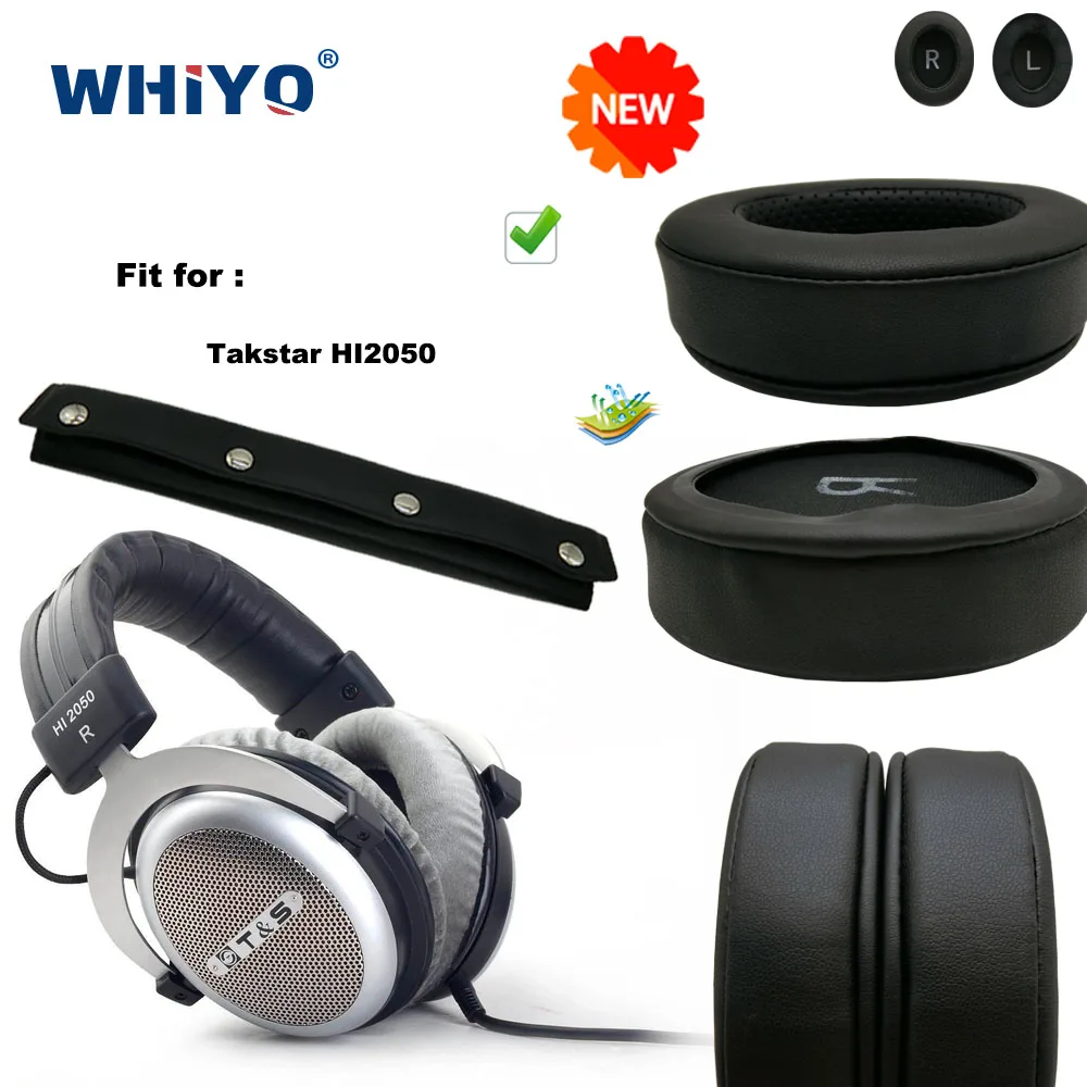 

New Upgrade Replacement Ear Pads for Takstar HI2050 Headset Parts Leather Cushion Velvet Earmuff Earphone Sleeve Cover