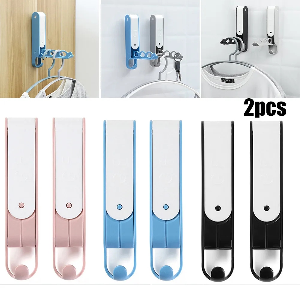 

Folding Movable Hanger Drying Rack Multi-function Hooks Clothes Hanger Organizer Storage Sockets Wall Shelf Stand Holder Hanger