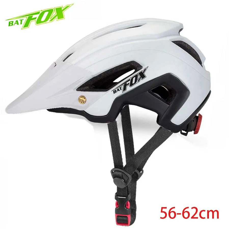 BATFOX велосипедный шлем Bicycke MTB велосипедные шлемы оранжевые мужские горные защитные шлемы для езды на велосипеде Fietshelm женские сверхлегкие спортивные шлемы для активного отдыха - Цвет: 692-White-White
