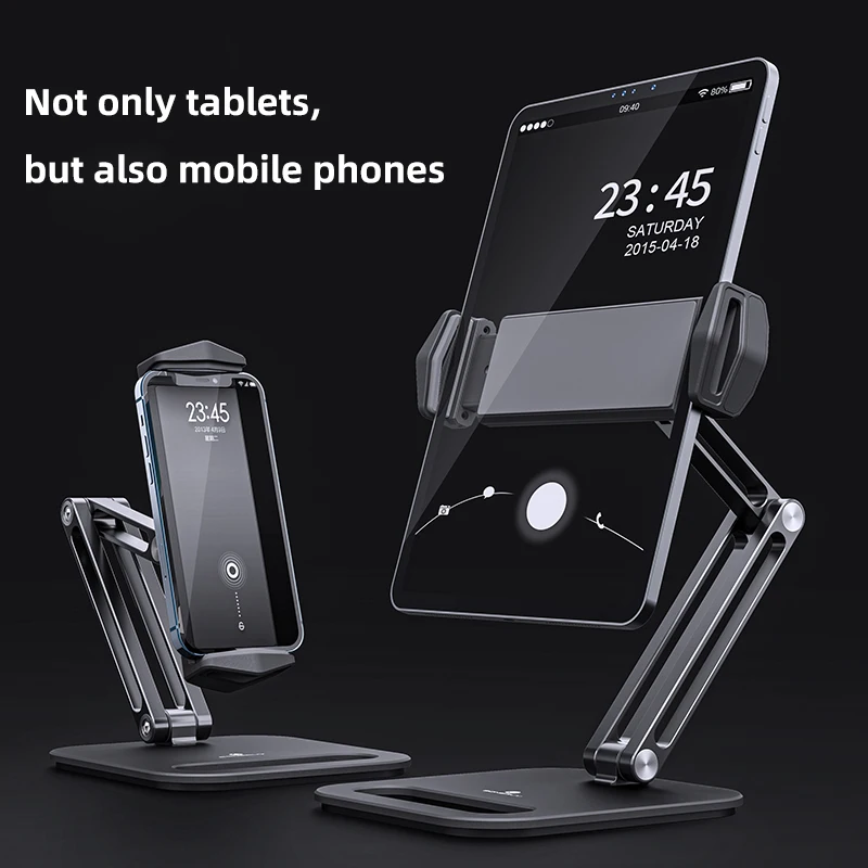 universal long arm tablet stand holder for ipad samsung xiaomi huawei lazy metal desk mobile phone tablet stands clip support free global shipping